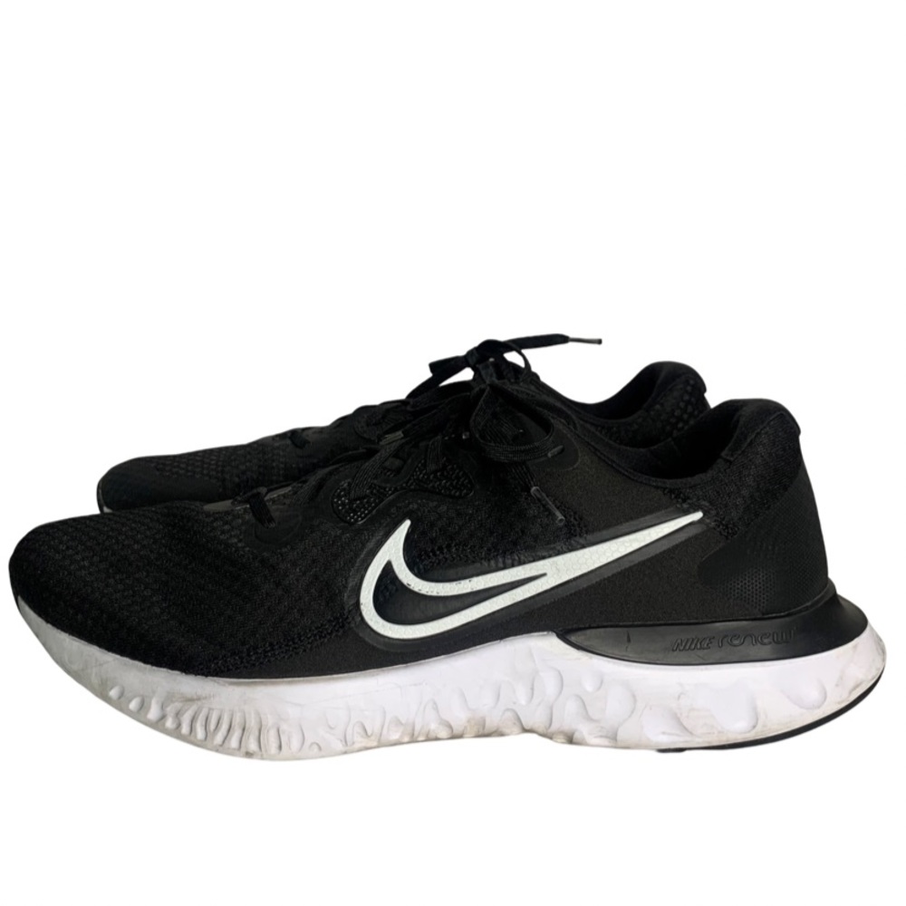 Nike Renew Run 2 Running Shoes Men’s Black/White Lowcut Running Shoes Size 15